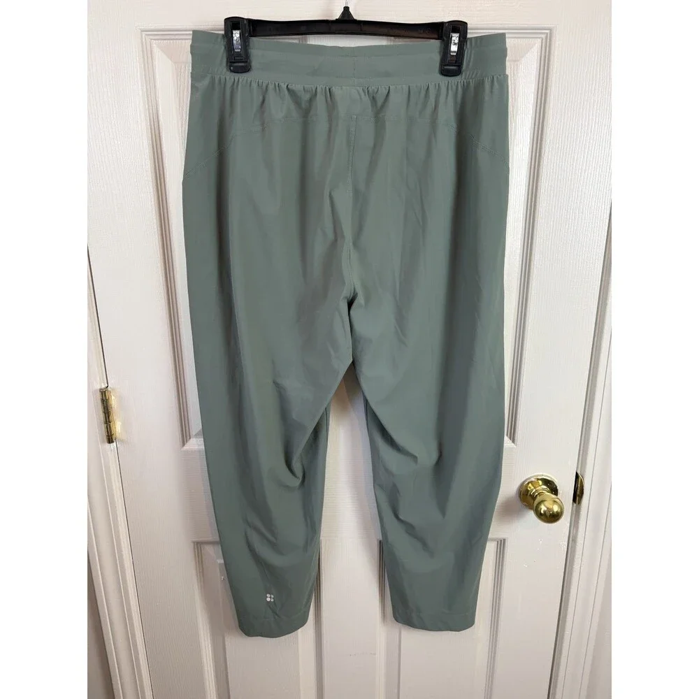 Sweaty Betty Green Explorer Trousers Olive Green Pants - 429
